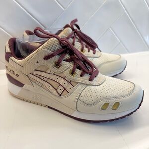 ASICS Gel-Lyte III Women’s Sneakers Birch Beige Size 8.5 Athletic Shoes Casual